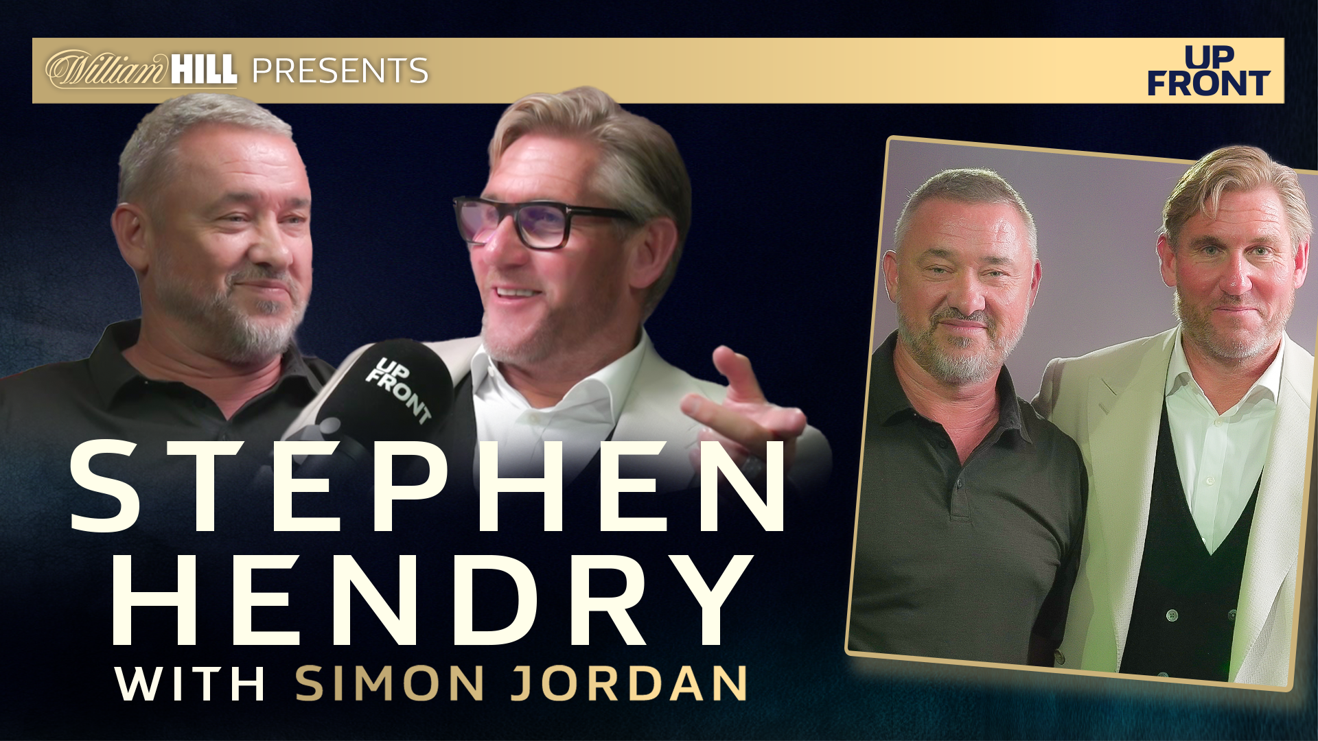 Up Front with Stephen Hendry