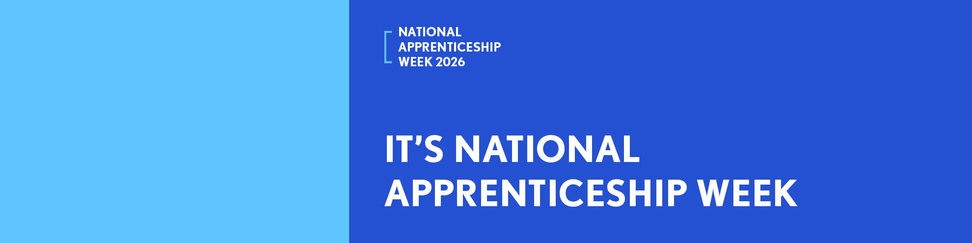 Celebrating our apprentices for National Apprenticeship Week
