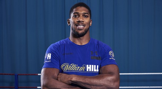 Anthony Joshua becomes William Hill global brand ambassador