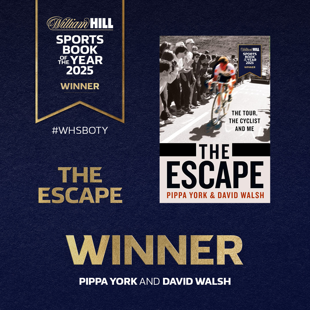 Pippa York and David Walsh win William Hill Sports Book of the Year Award 2025
